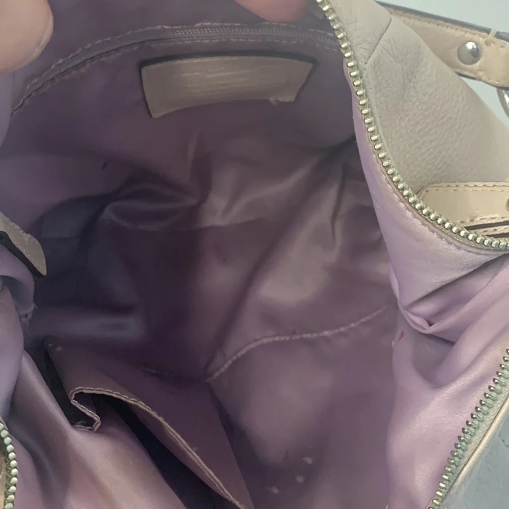 KRISTIN LEATHER HOBO (COACH F22306)